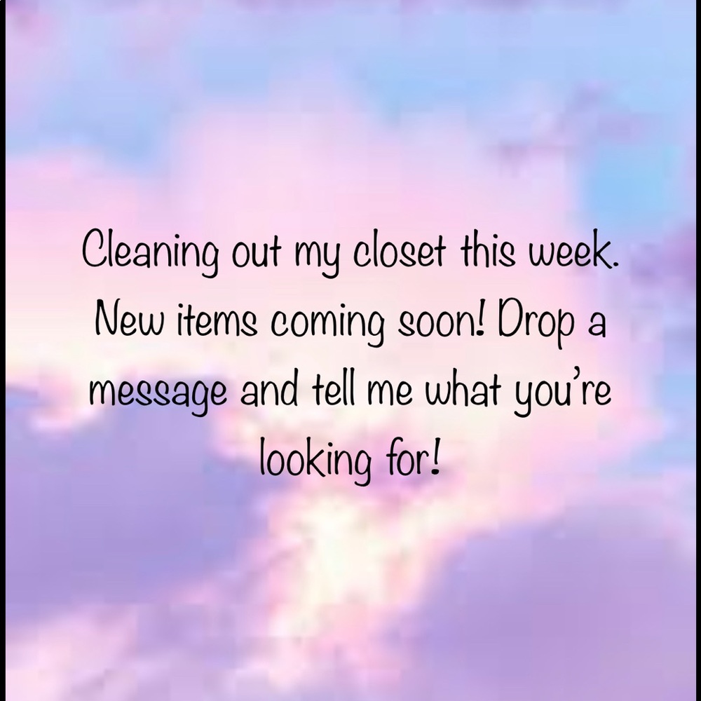 Closet Clearout